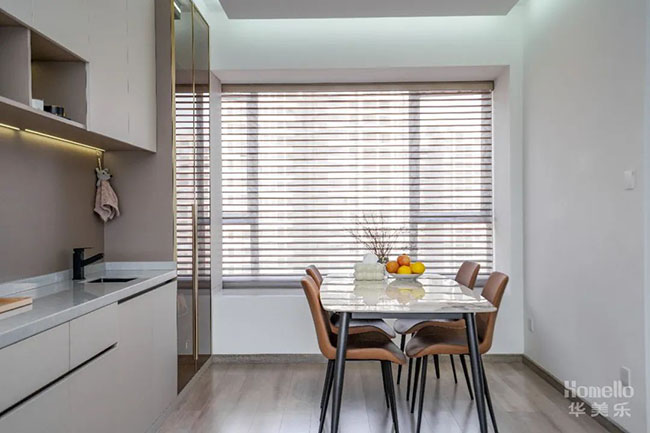 119㎡三居，極簡主義搭配+小清新元素，感受生活的輕便與舒適